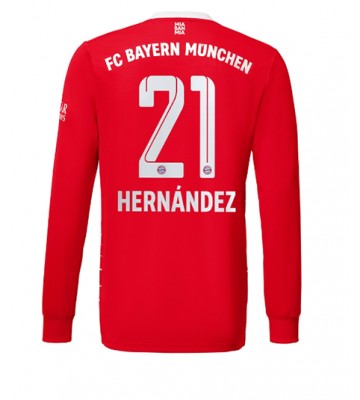 Bayern Munich Lucas Hernandez #21 Hjemmedrakt 2022-23 Langermet